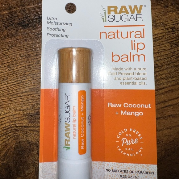 Raw Sugar Natural Coconut Lip Balm - Picture 4 of 4